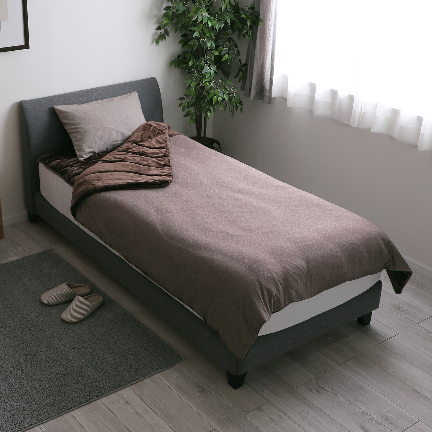 快眠博士 クレスカローレ 吸湿発熱 オールインワン毛布 ＜セミダブル＞