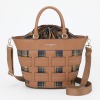 キンロックアンダーソン タータンチェック巾着 ２ウェイバスケットバッグ