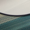 ＜楕円形＞イケヒコ 国産い草で織り上げた グラデーションラグ 