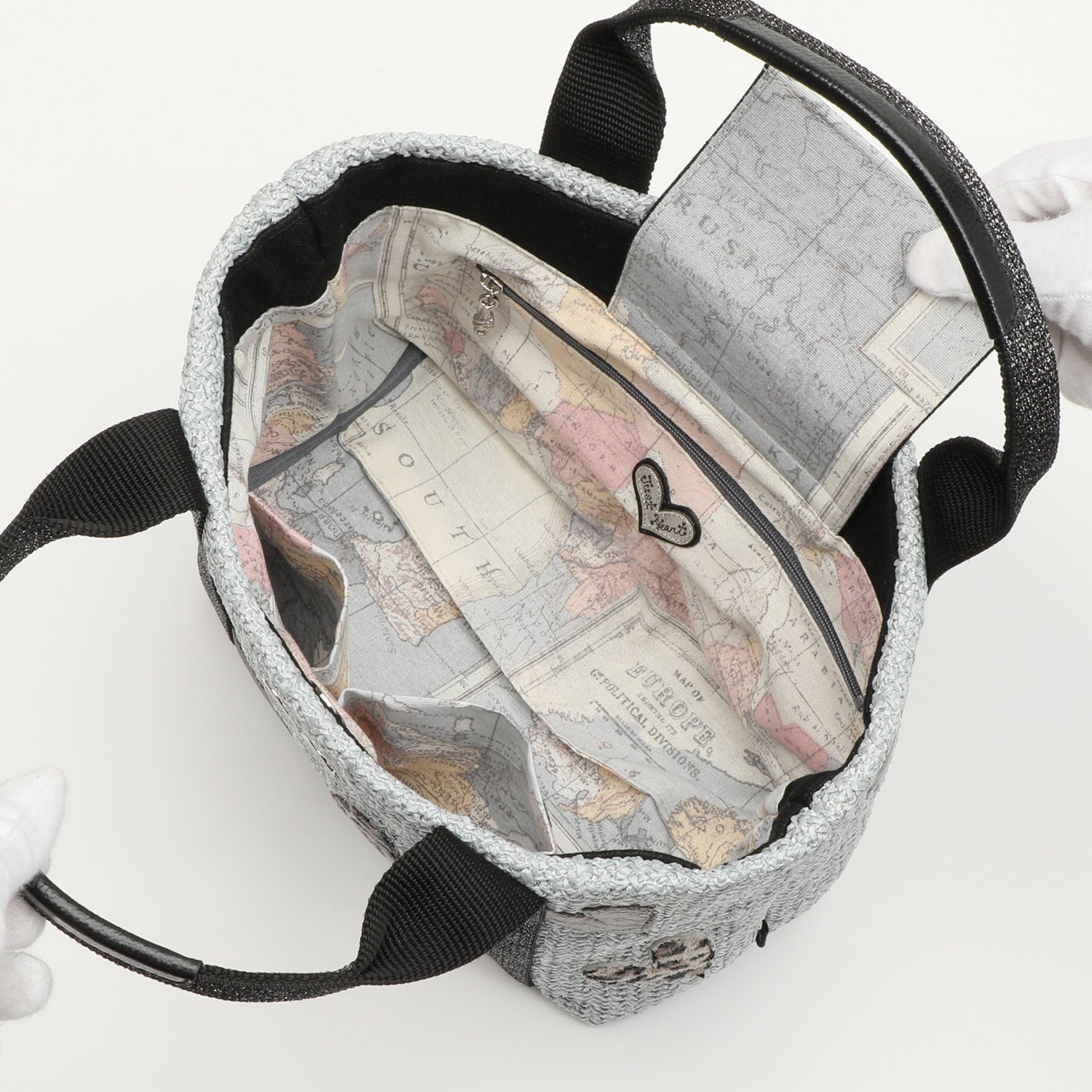 シンクビー！ ジャスト　ハート トートバッグ “アニマルバスケット”