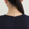 貴煌 １８５カラットＵＰ 天然水晶 ツイストデザイン ネックレス