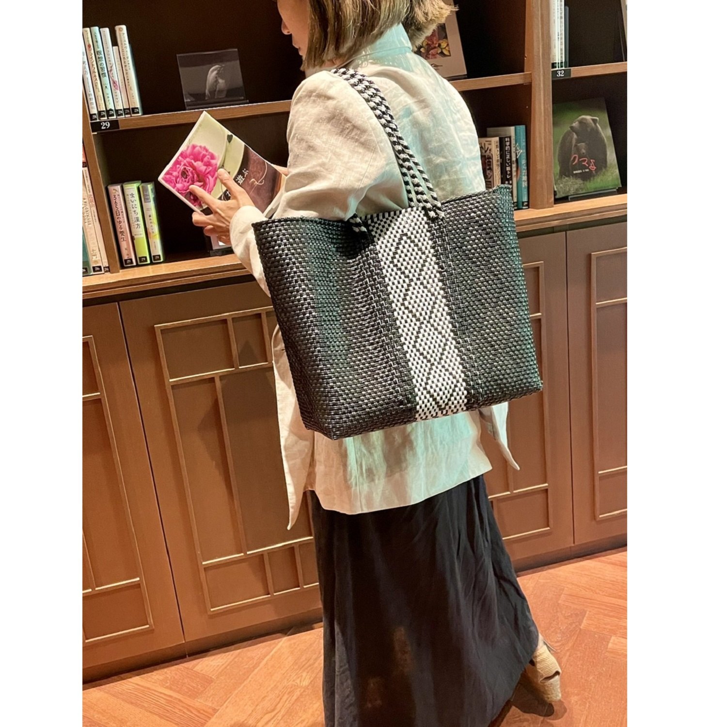 ムーンバード メルカドバッグ “オールシーズン　Ｌ”