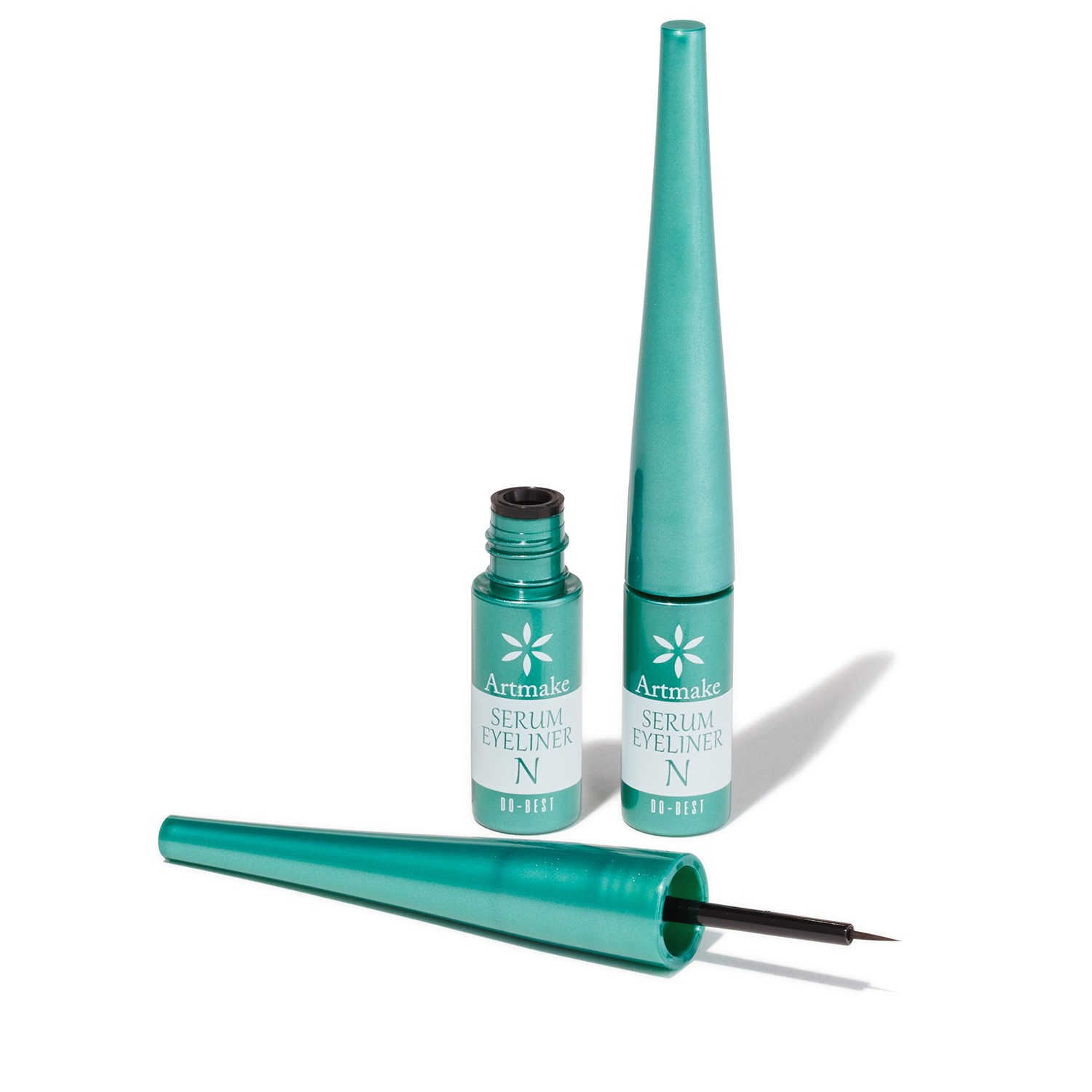 アートメイク 水・汗・皮脂に強い！ 艶やかアイライン長持ち セラムアイライナーＮ ＜ダークブラウン＞ ２本セット