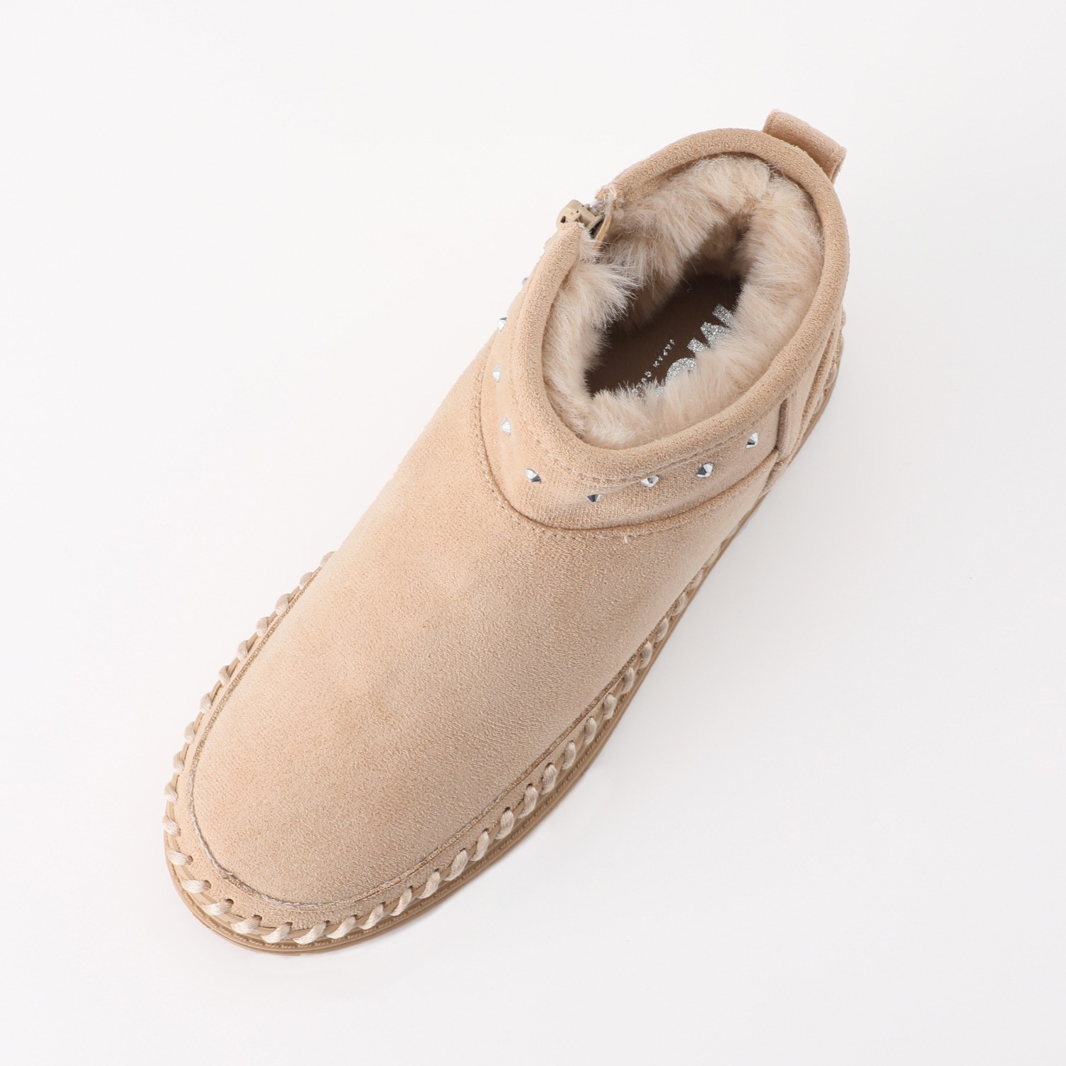 ムーム ベリーショート フェイクムートン ブーツ