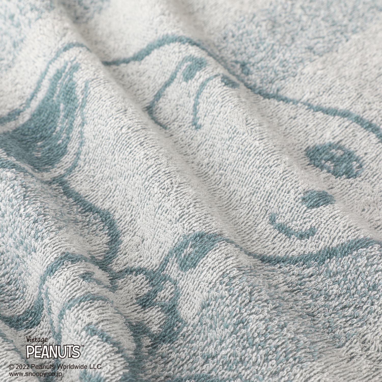 ＜シングル＞西川 スヌーピー コットンタオルケット 