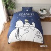 ＜シングル＞西川 スヌーピー 掛けふとんカバー＆ピローケース