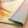＜１６０×２３０ｃｍ＞ウィルトン織で彩る ボタニカルデザイン カーペット 