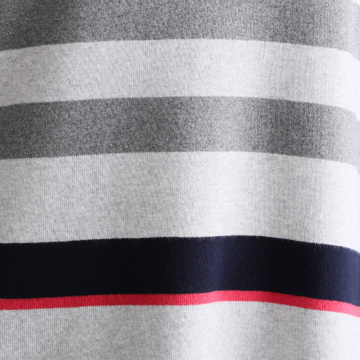 ＜ユニセックス＞スピンブルー 綿１００％ ボーダーニット プルオーバー 