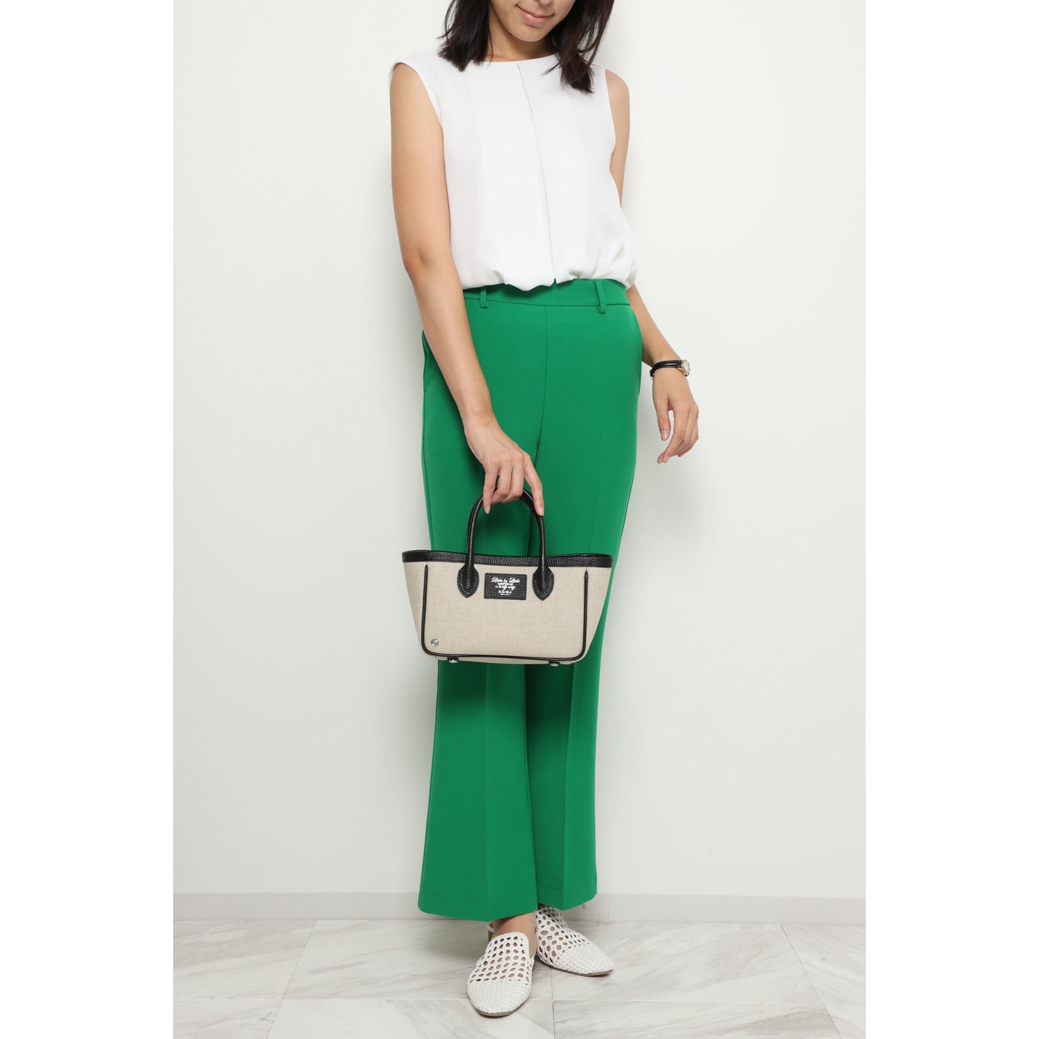 エーディーエムジェイ はっ水 イタリア“リモンタ社” クバンリム “ＴＨＥ　ＡＤＭＪ”の 進化したミニトートバッグ