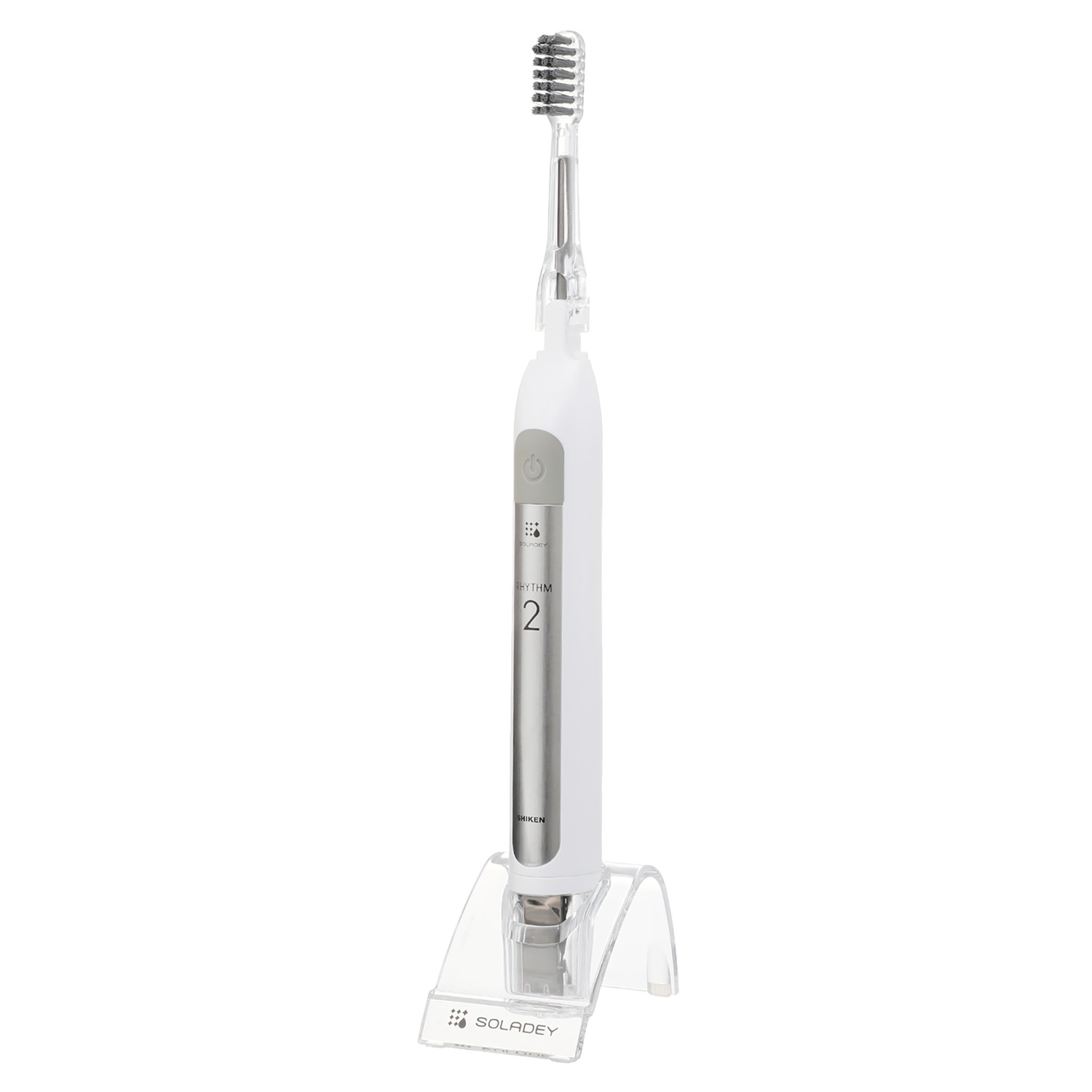 マイナス電子と音波振動で 歯磨きをサポート 音波振動歯ブラシ ソラデーリズム２セット