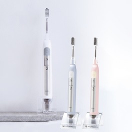 マイナス電子と音波振動で 歯磨きをサポート 音波振動歯ブラシ ソラデーリズム２セット