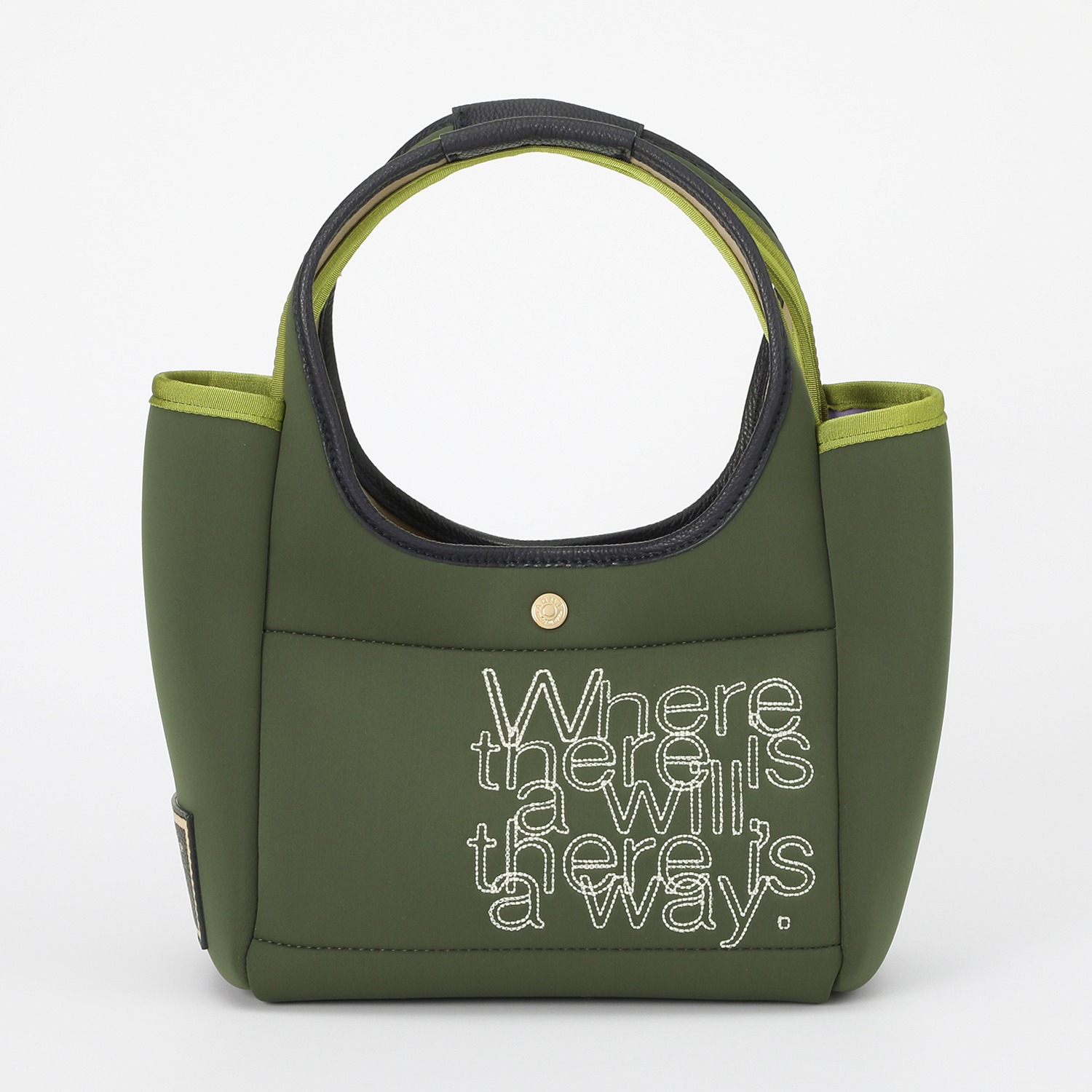 エーディーエムジェイ マジックライト ステッチ刺しゅうバッグ