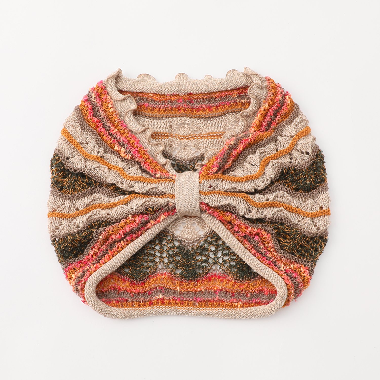 ベル・モード 日本製 マルチで便利な ニットヘアバンド