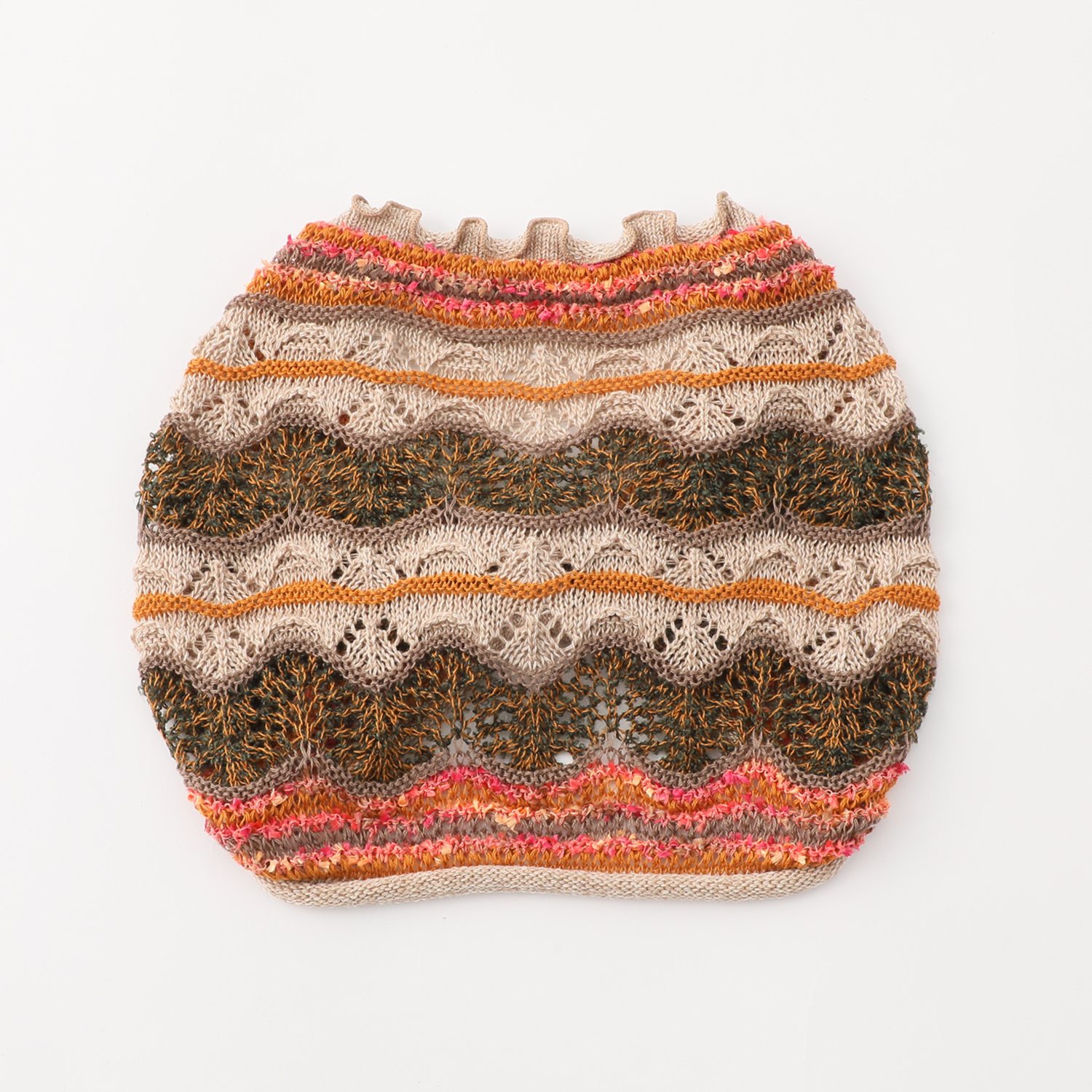 ベル・モード 日本製 マルチで便利な ニットヘアバンド