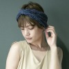 ベル・モード 日本製 マルチで便利な ニットヘアバンド