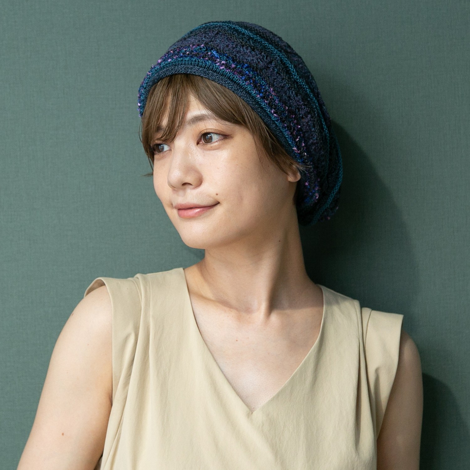 ベル・モード 日本製 マルチで便利な ニットヘアバンド