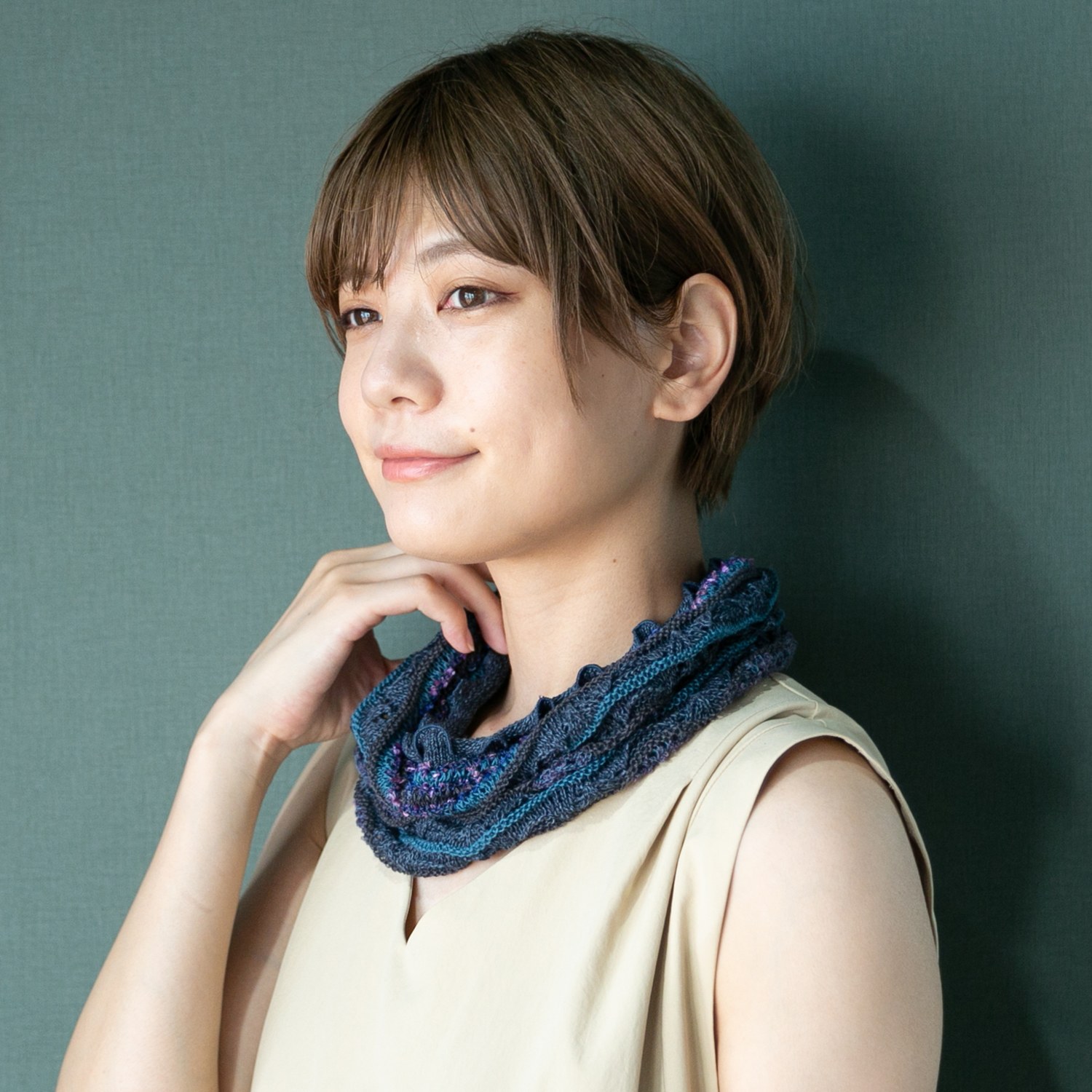 ベル・モード 日本製 マルチで便利な ニットヘアバンド