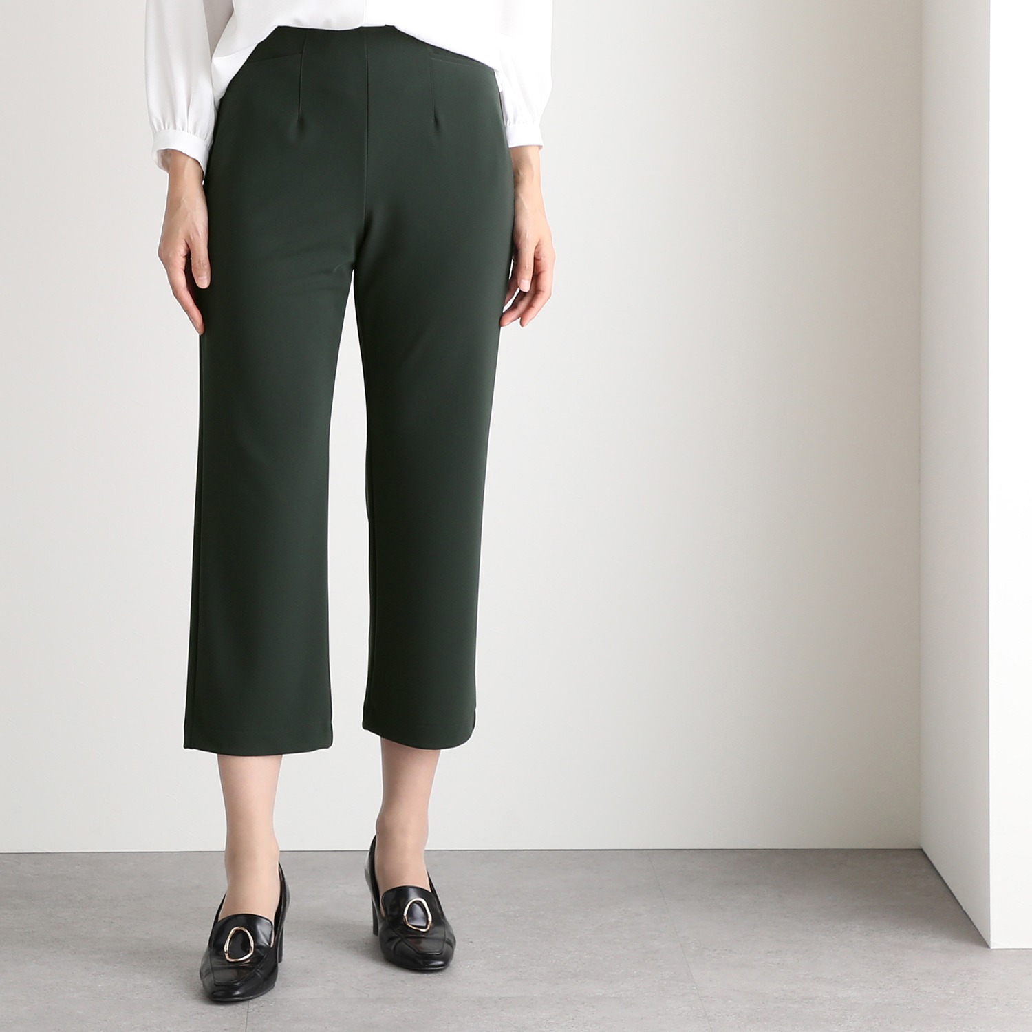 ＜股下６０ｃｍ＞上質ごこち アルディナ ストレートパンツ