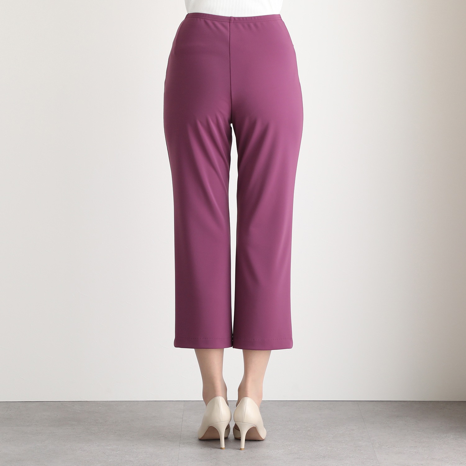 ＜股下６０ｃｍ＞上質ごこち アルディナ ストレートパンツ