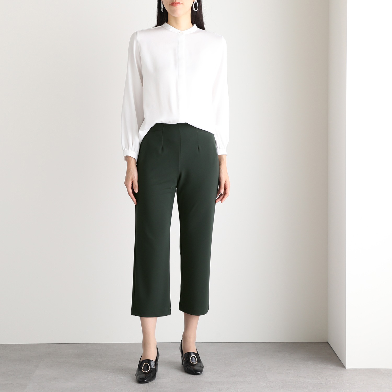 ＜股下６０ｃｍ＞上質ごこち アルディナ ストレートパンツ