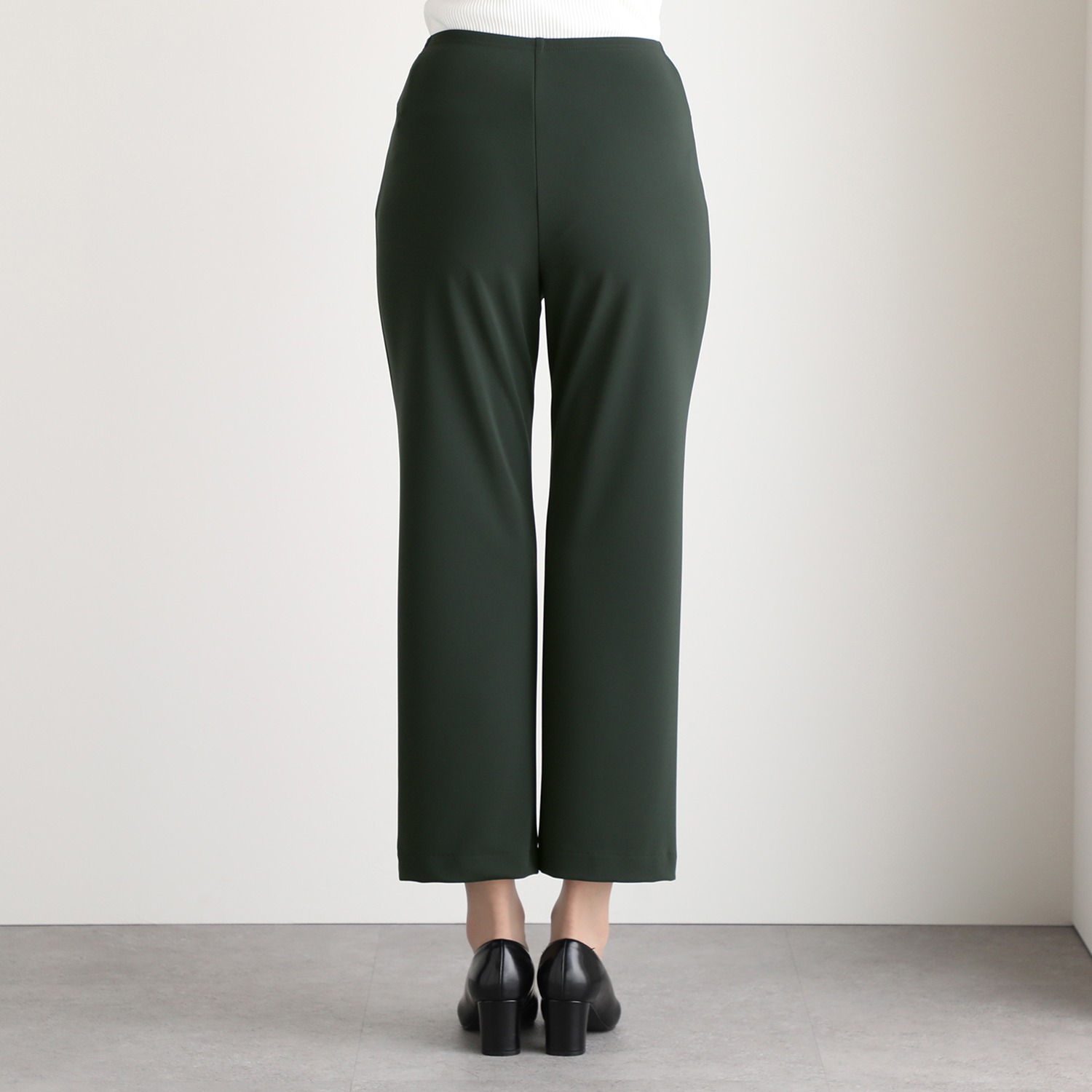 ＜股下６５ｃｍ＞上質ごこち アルディナ ストレートパンツ