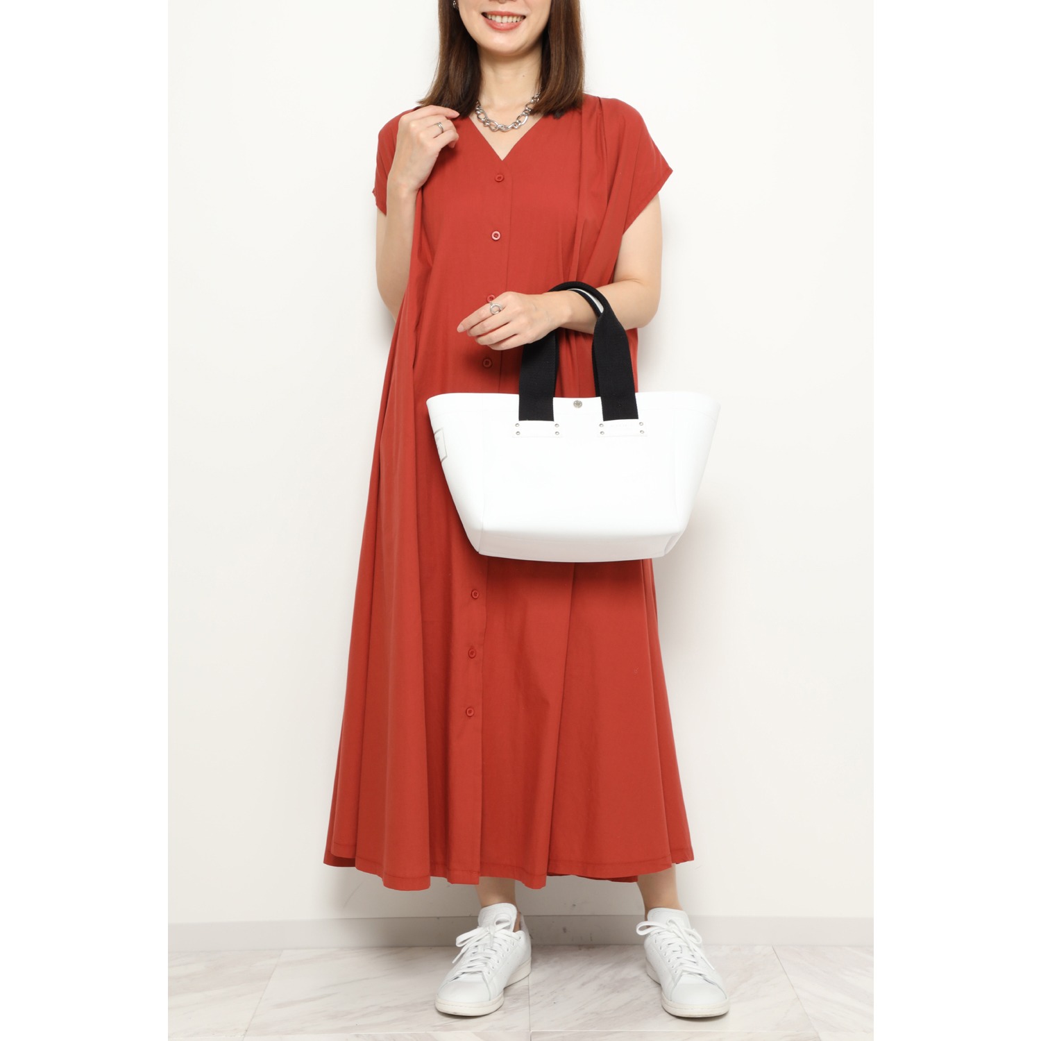 エーディーエムジェイ イタリアンレザー ＮＥＷデイリー トートバッグ