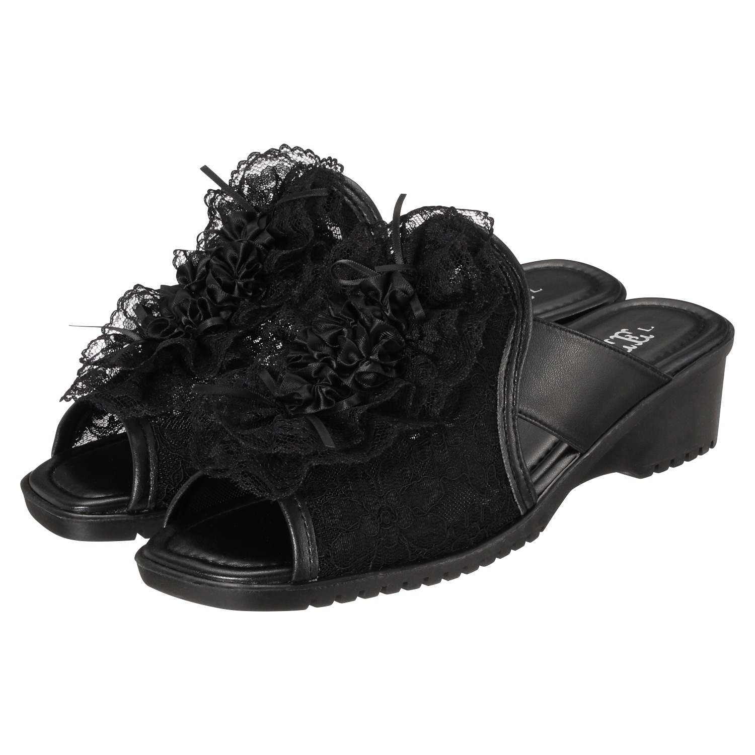 ラ　ルイス レースモティーフ ミュール