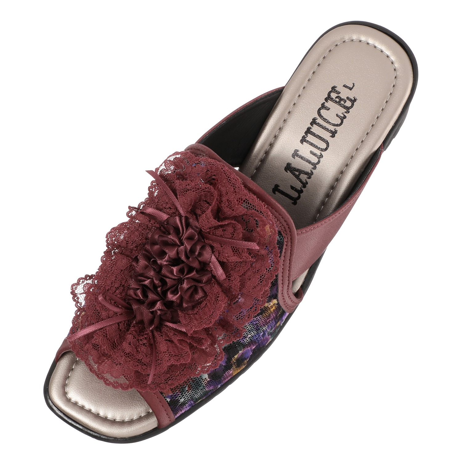 ラ　ルイス レースモティーフ ミュール