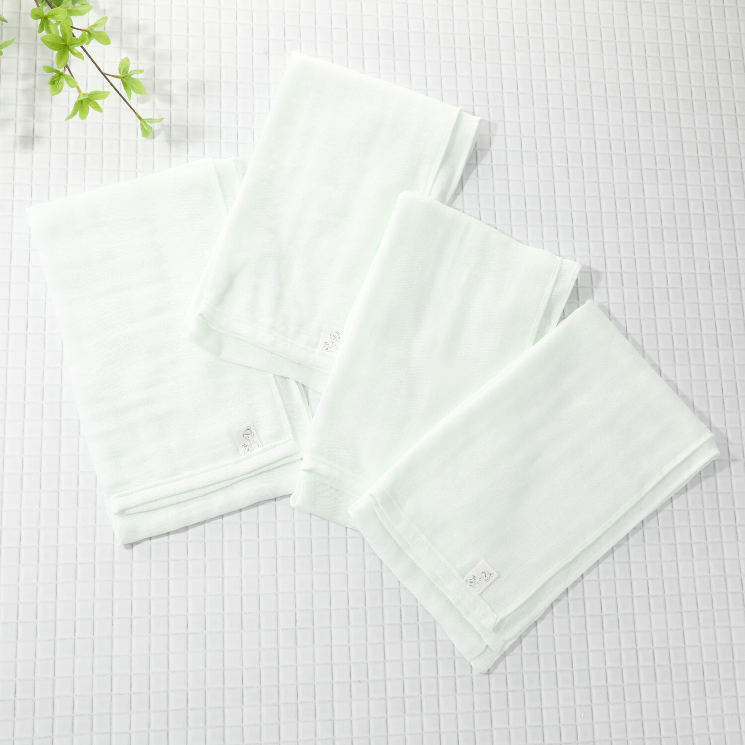 おぼろタオル やさしく身体を洗い上げる 専身タオル４枚セット