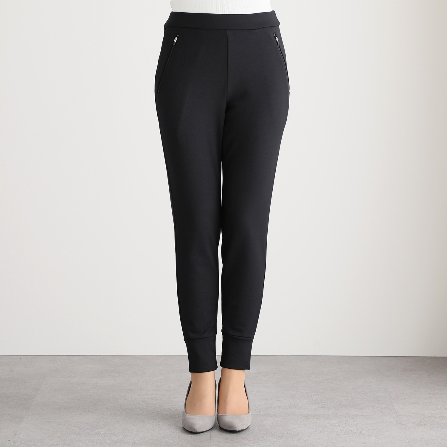 ＜ユニセックス＞ピーツー 吸湿発熱・吸放湿 裏起毛ジョガーパンツ