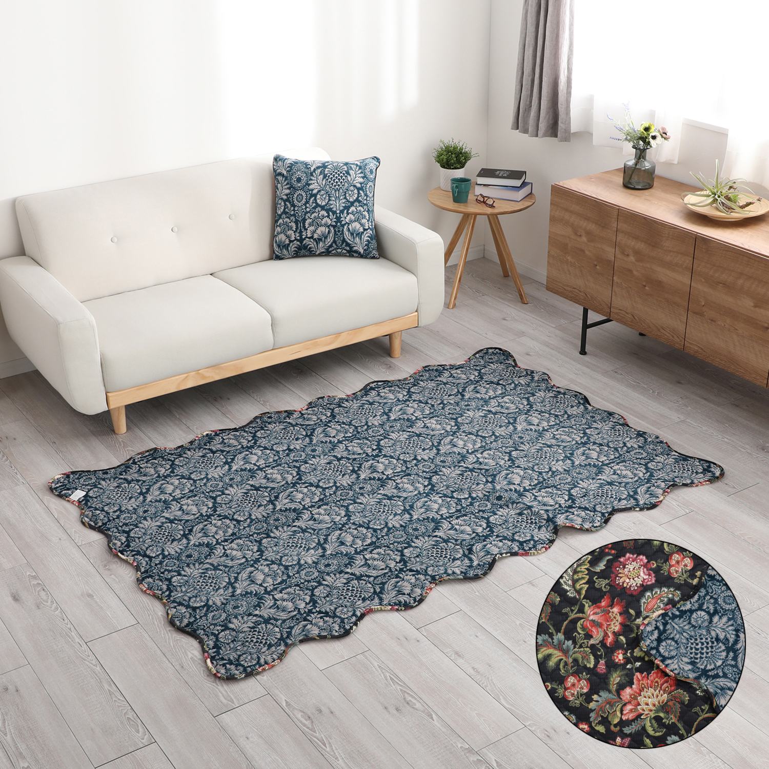 ＜スペース＞大津毛織 吸湿発熱ホットテックス スーパーファインペイント リバーシブルマルチカバー 