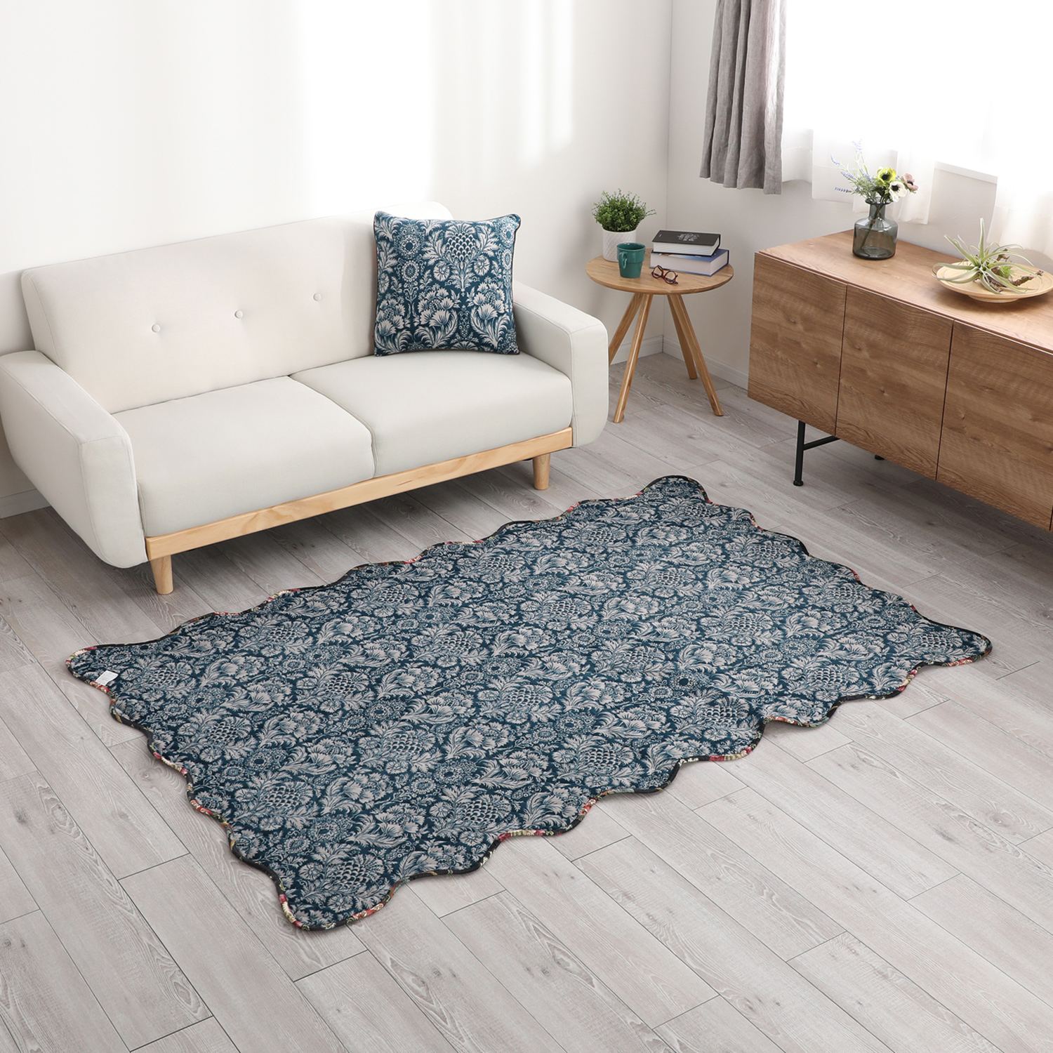 ＜スペース＞大津毛織 吸湿発熱ホットテックス スーパーファインペイント リバーシブルマルチカバー 