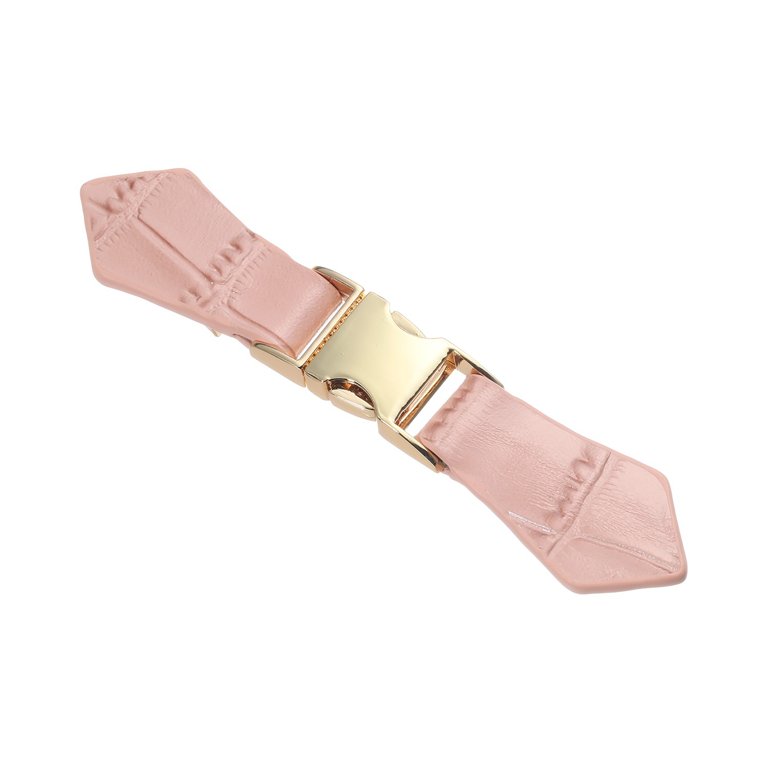 ＜バックルタイプ＞リジェップ ずれ落ちを防止して おしゃれにアレンジ！ レザーストールクリップ プレミアム　２個セット 