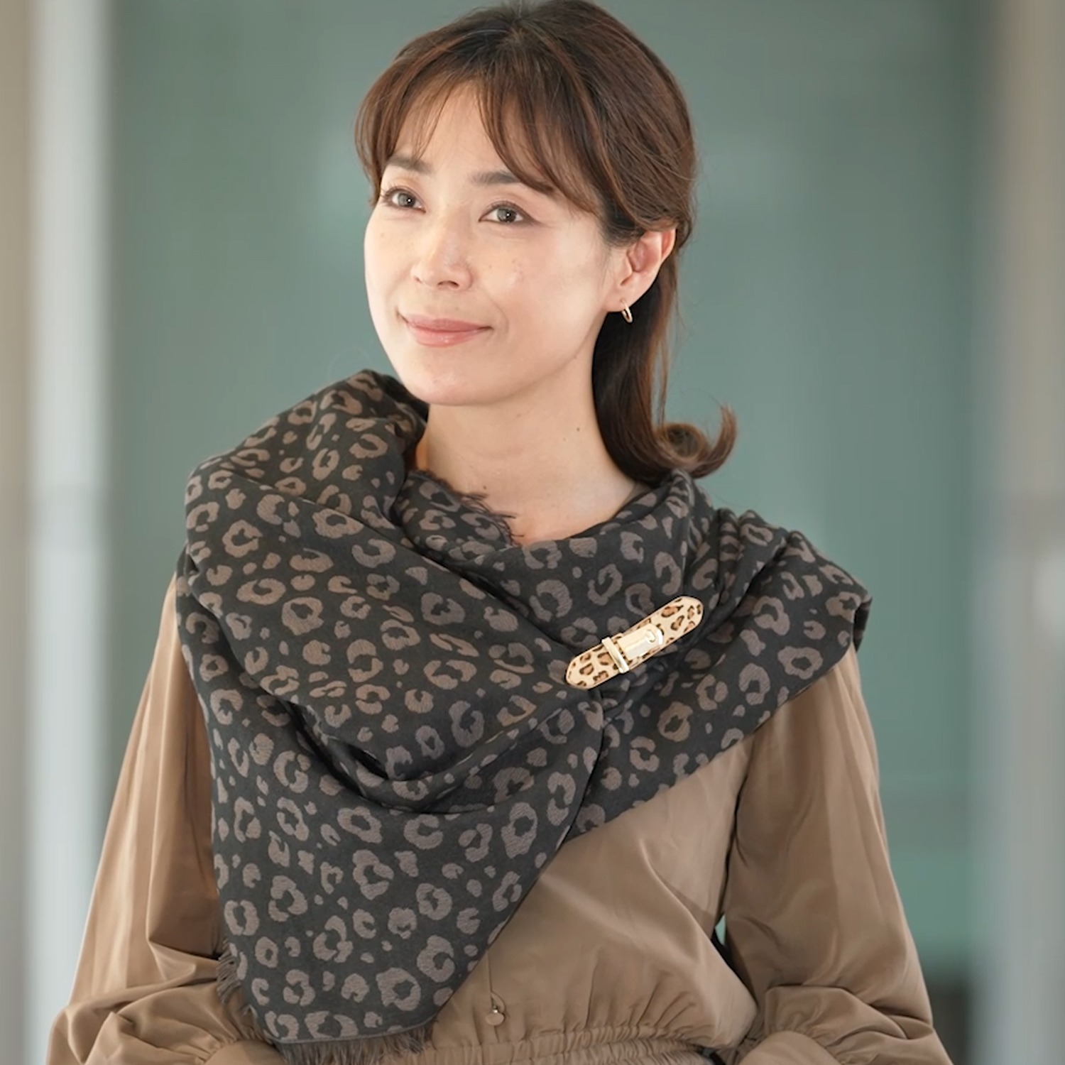 ＜マグネットタイプ＞リジェップ ずれ落ちを防止して おしゃれにアレンジ！ ストールクリップ プレミアム　２個セット 