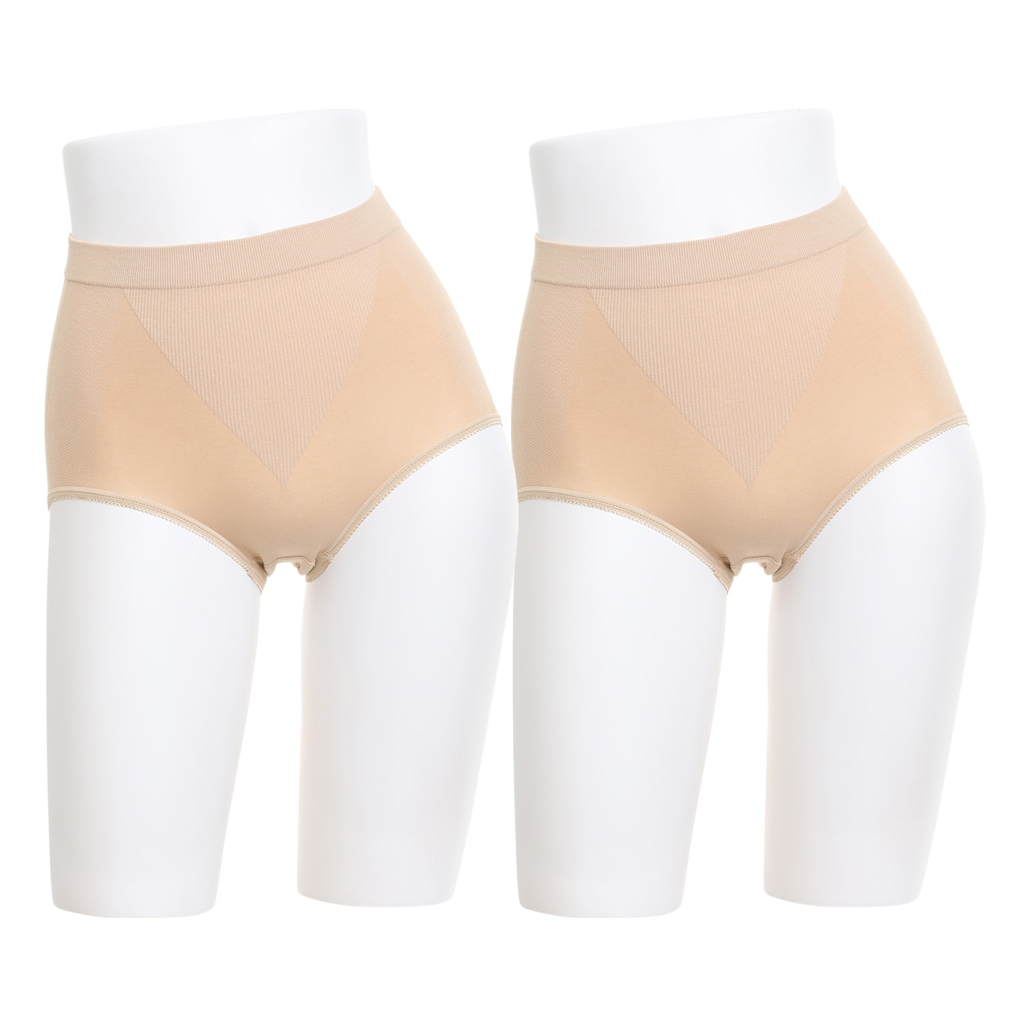 シルキーシェイプ モダール混 クロッチガード ショーツ２枚セット