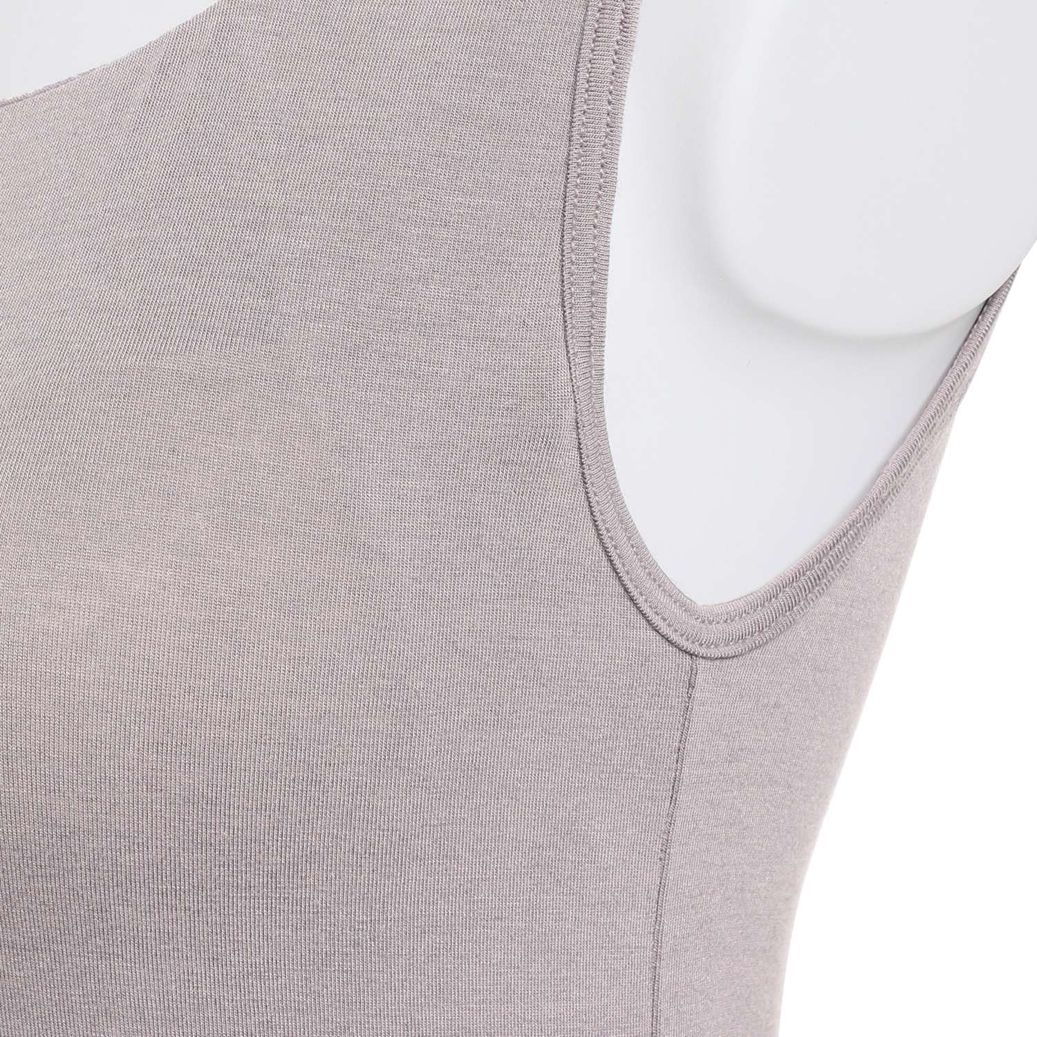 きれいになろう 帯電防止・吸放湿 しっとりあったか カップ付タンクトップ 同色２枚セット