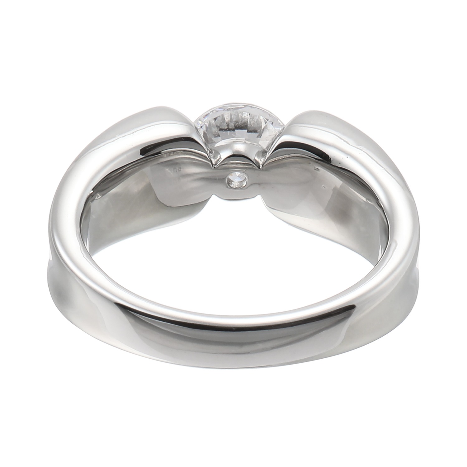 ステングレイス サージカルステンレス プレシオサ社製ＣＺ ボリューム ソリティアリング