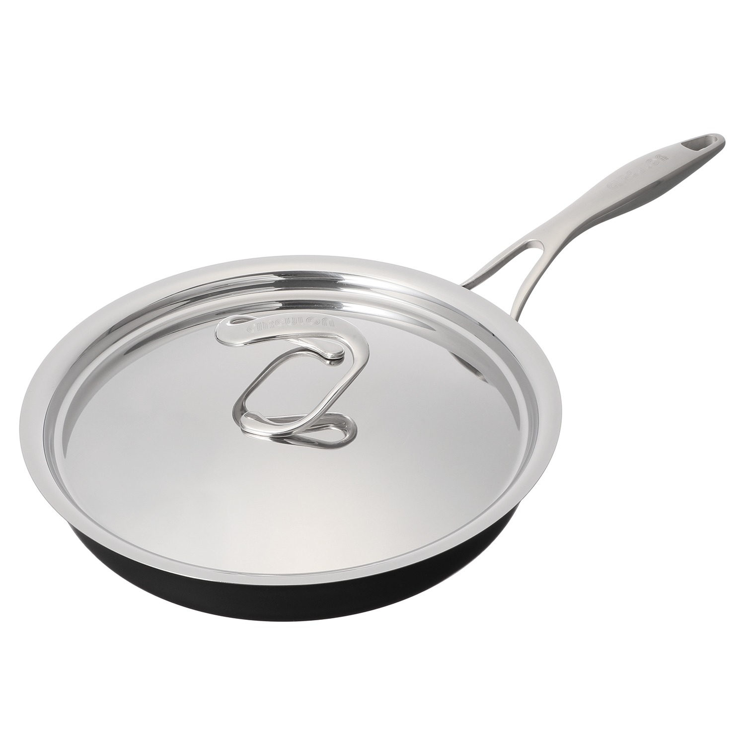 ＜２７ｃｍ用＞マイヤー サーキュロンフライパン ステンレス蓋 