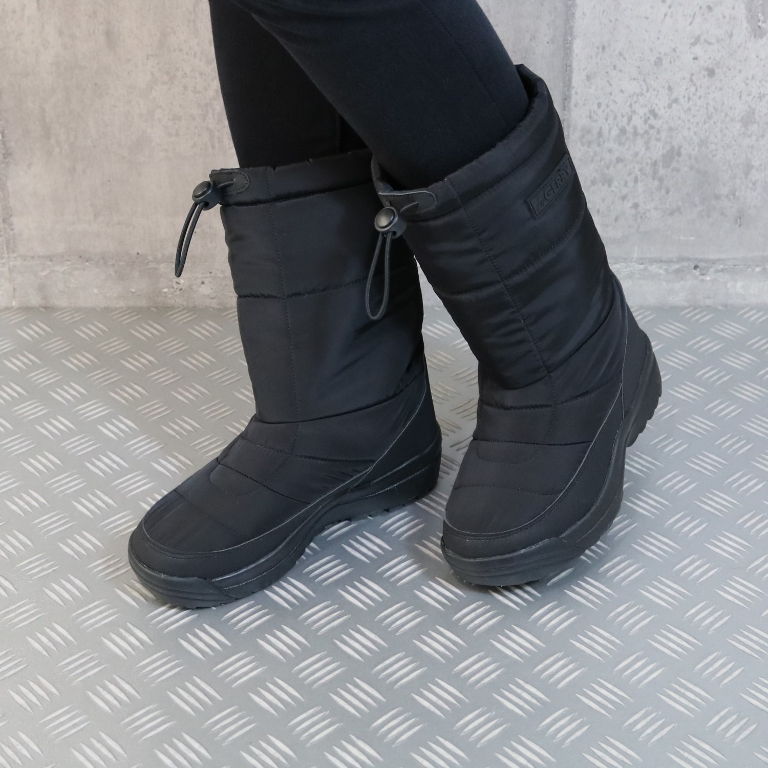 ＧＥＲＲＹ 防水 あったかインナー スパイク付ロングブーツ