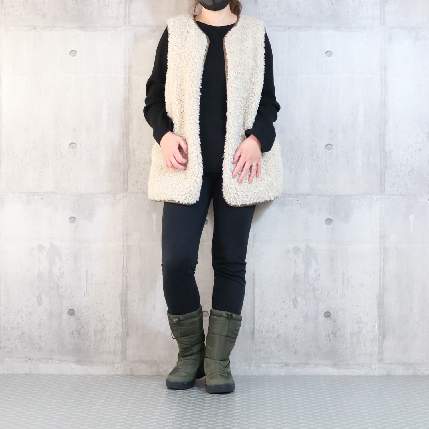 ＧＥＲＲＹ 防水 あったかインナー スパイク付ロングブーツ