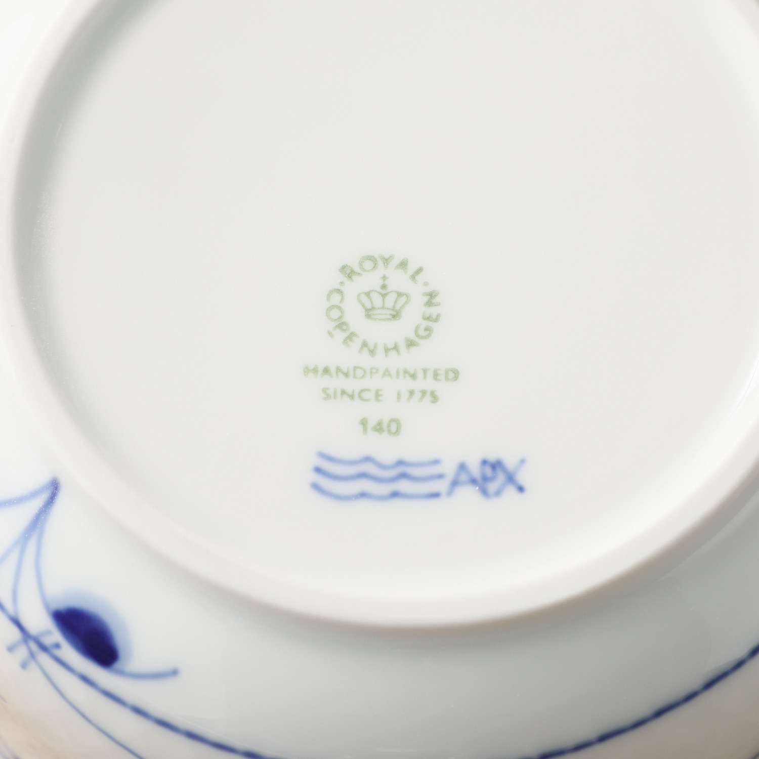 ロイヤル　コペンハーゲン ブルーパルメッテ ティーポット