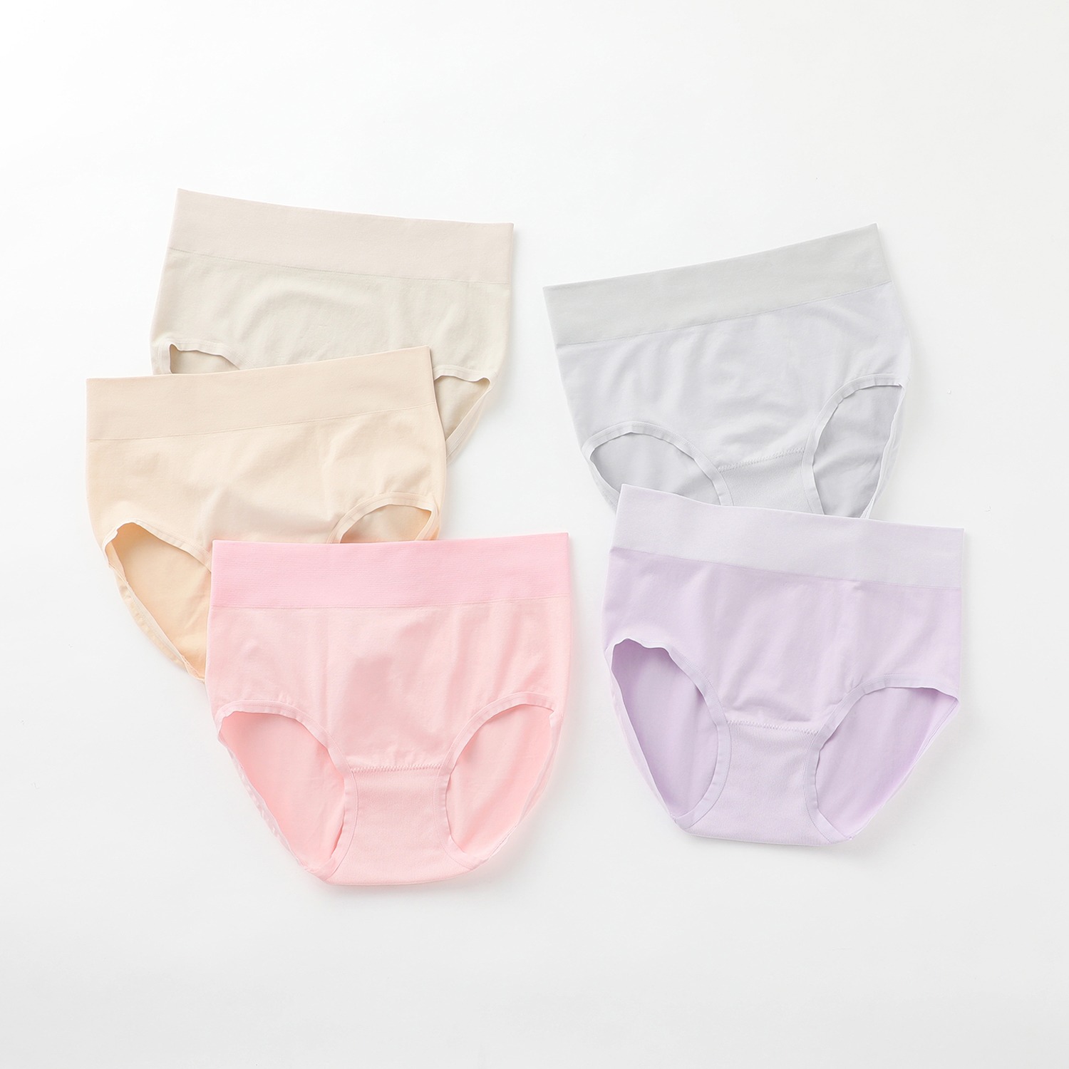 美人工房 しなやかフィット 深ばきショーツ５枚セット 