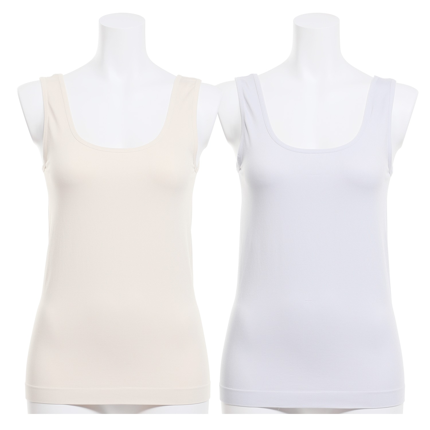 美人工房 しなやかフィット タンクトップ２枚セット 