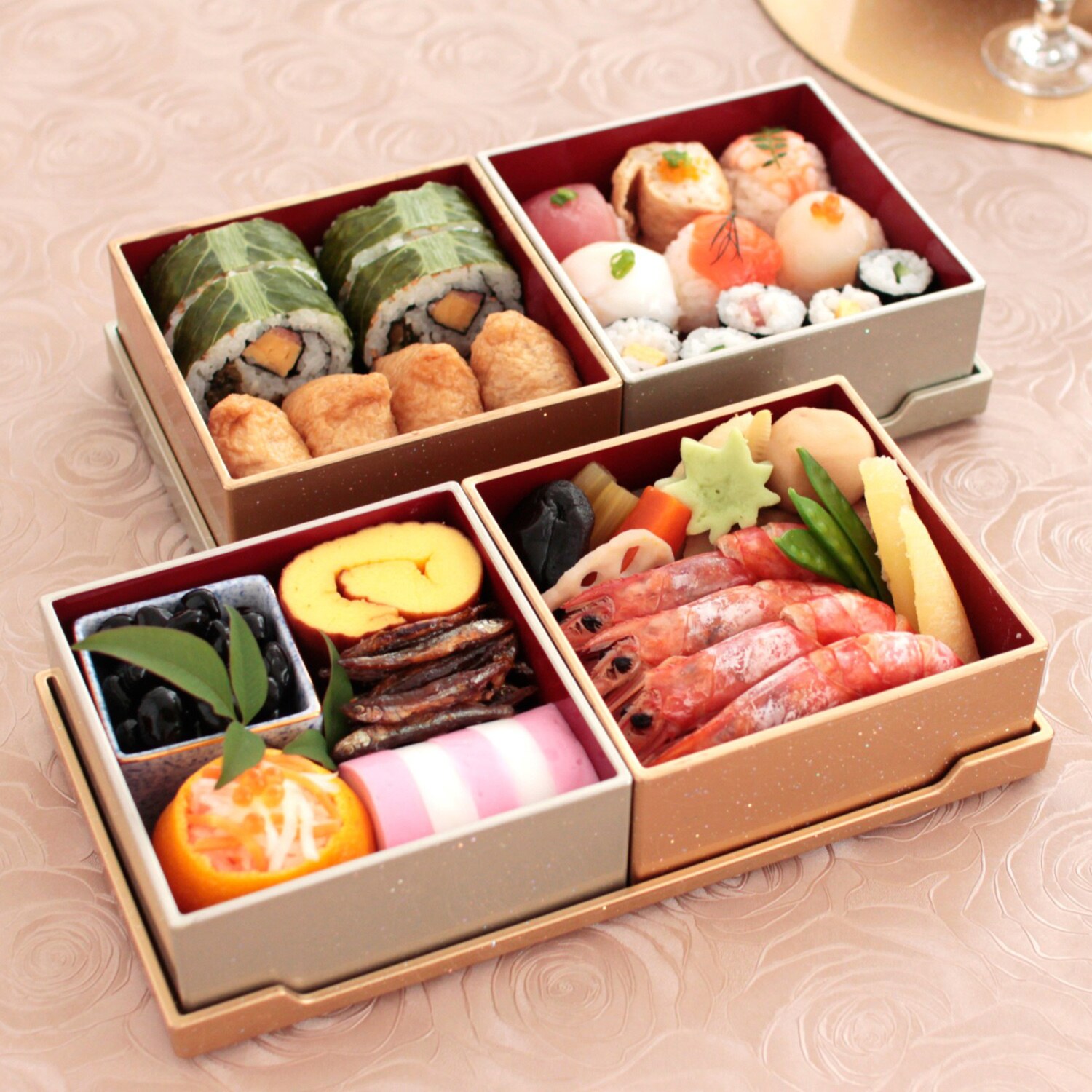 ジュエルキラメキ ツインオードブル重箱