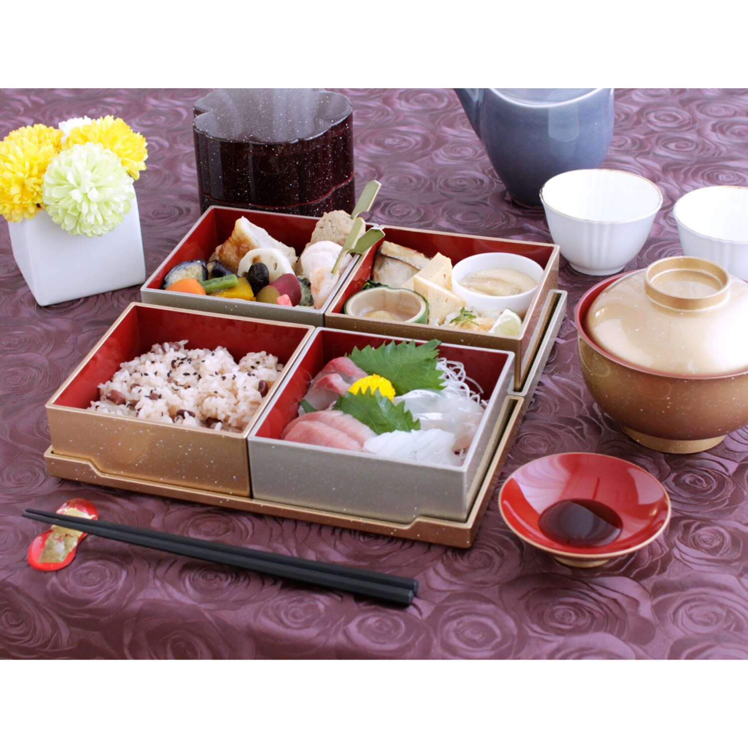 ジュエルキラメキ ツインオードブル重箱