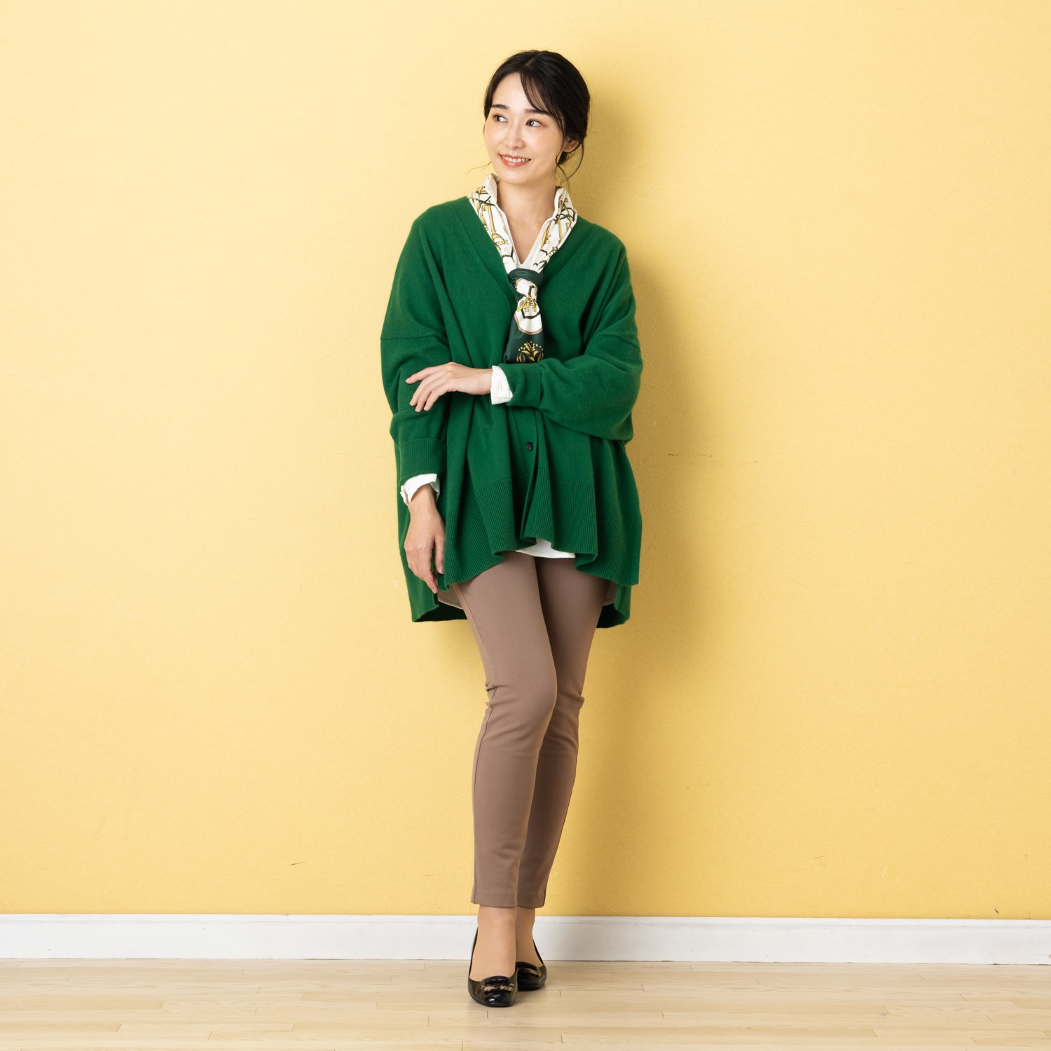 ＜股下７２ｃｍ＞ピーツー 吸湿発熱・吸放湿 裏起毛スリムパンツ 