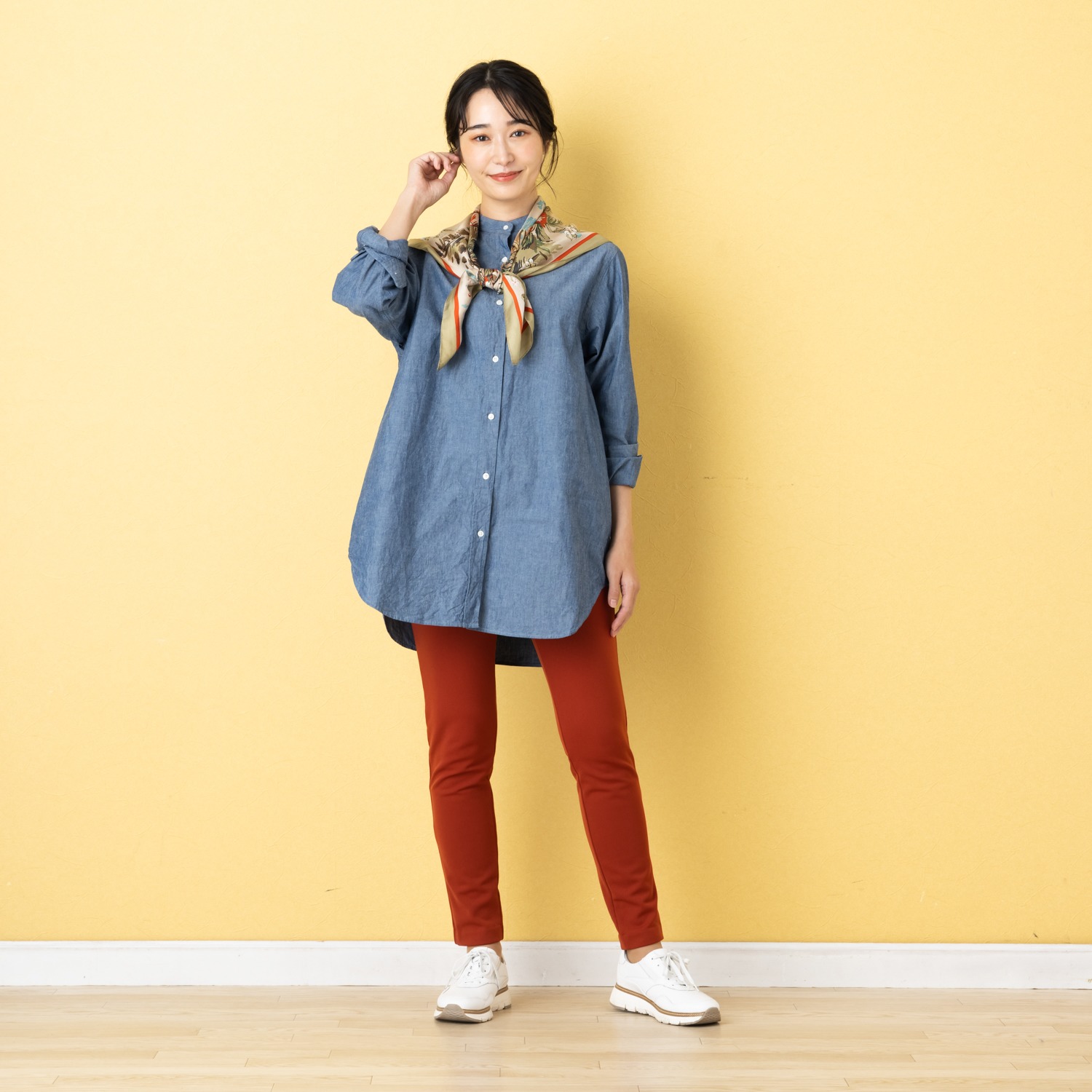 ＜股下７２ｃｍ＞ピーツー 吸湿発熱・吸放湿 裏起毛スリムパンツ 