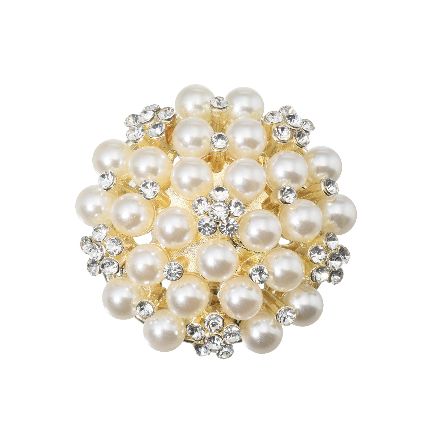 パールビジュウ マグネットブローチ