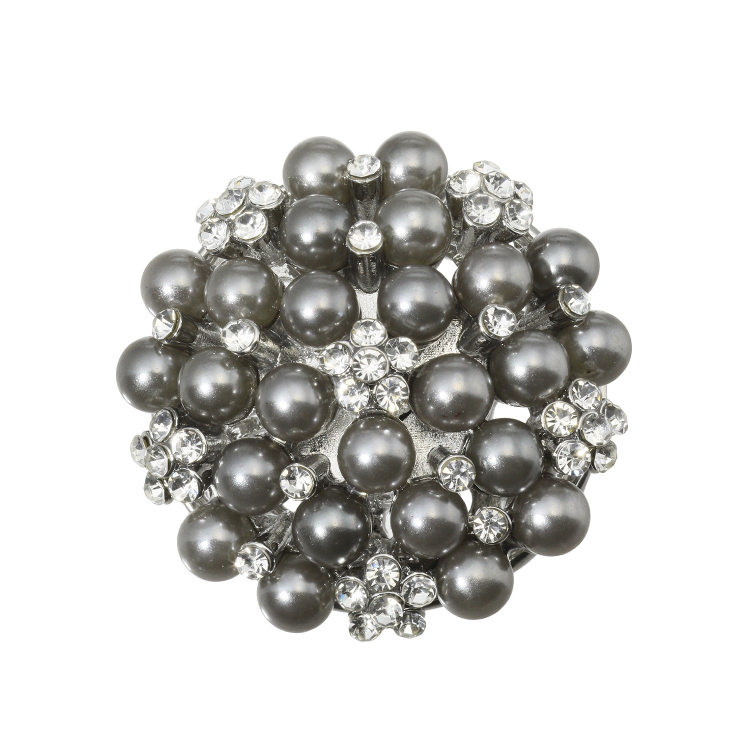 パールビジュウ マグネットブローチ