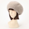 ミリーセヴァルセン 日本製 アンゴラブレンド ふんわりキラキラ 小顔ニット帽子